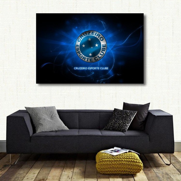 Loja Wall Frame Quadros Decorativos Para Todos Os Ambientes Quadro Decorativo Cruzeiro Futebol Com Tela De Tecido Quadros decorativos premium e exclusivos. quadro decorativo cruzeiro futebol