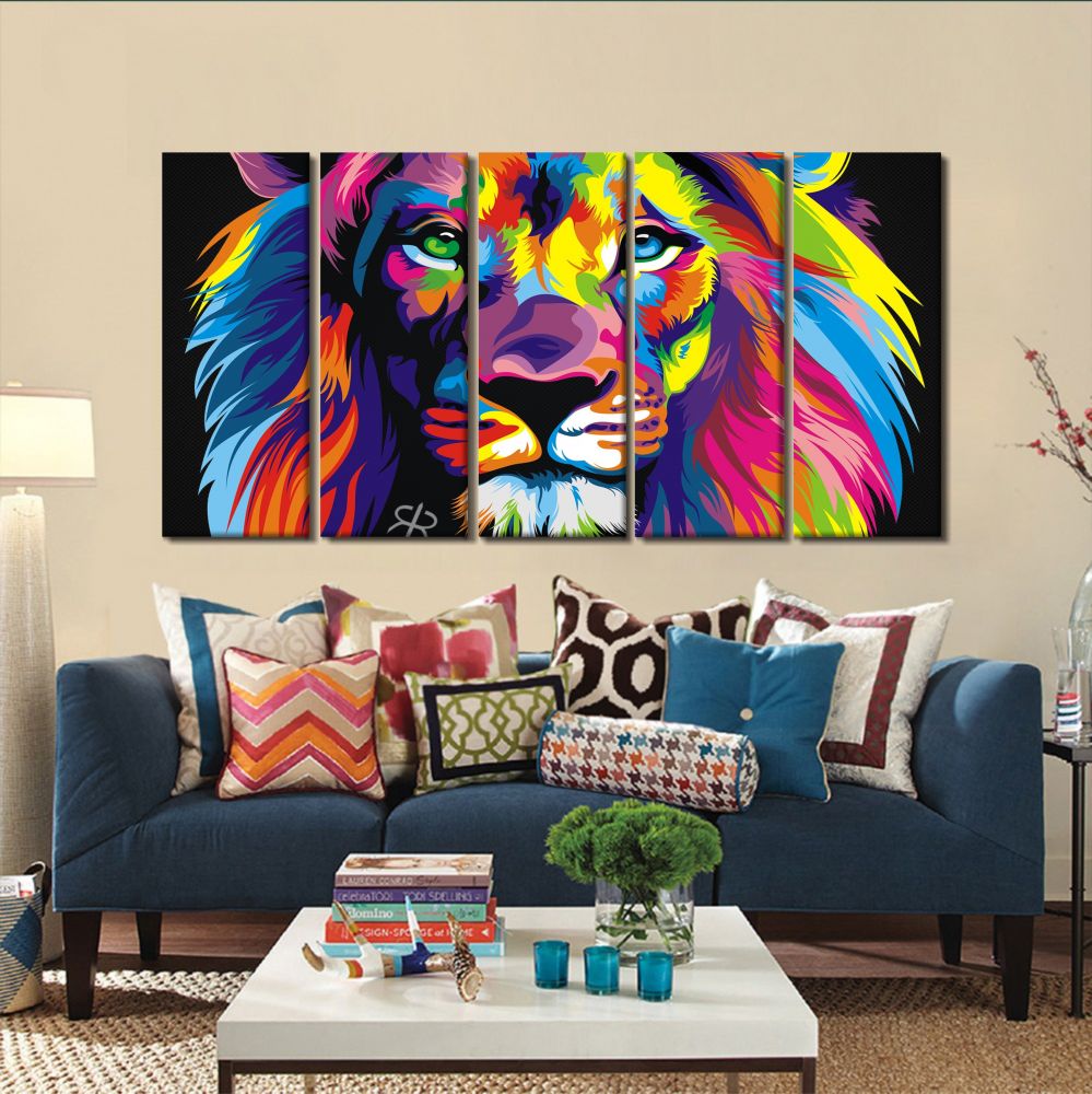 Loja Wall Frame Quadros Decorativos Para Todos Os Ambientes Quadro Decorativo 140x65 Sala Escritorio Kit Leao De Juda Com sede na cidade de jandira, é liderada pelo homem de deus bispo cássio andré esta é a mensagem ministrada na comunidade evangélica leão de judá no culto do dia 06 de julho de 2014. quadro decorativo 140x65 sala